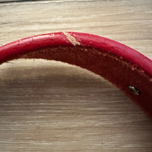 Brighton Leather Heart Embellished Western Belt M - Picture 8 of 8